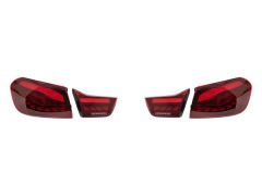 Komple Stop F32 F36 Set [MODIFIYE: ///M4] Kayar LED RED-LINE 2013-16