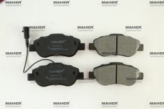 Fren Balata Lınea 07=> / Doblo 01-10 / Nemo-Fıorıno 07=> / Grande Punto 05-12 Fişli Ön 77364393