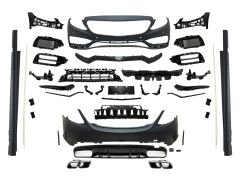 Gövde Kiti W205 Ön/Arka:PDCli, 2B2-Çıkış, Mrşp-li, Egz.Uçlu -AMG 2019C63- 2014-21