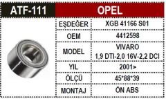 Opel Porya Bilya Ön Vivaro Abs Li 4421648 7701208427