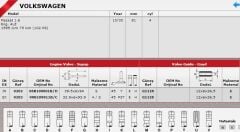 SİBOP GAYDI G1126 PASSAT A3 1.6 ALZ MOTOR 8V IN 4 E4
