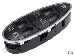 Cam Düğmesi W211 Ön Sol; Krom Çerçeveli -Avg/Elg- - 2118213679