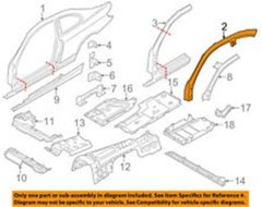 TAVAN YAN SACI E92 L BMW 41007168969