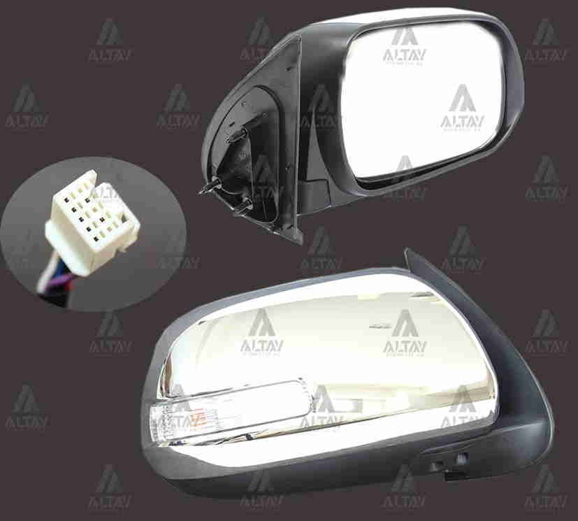 Ayna Dış Dikiz Hılux 12=> Elektrikli Sinyalli Otomatik Katlanır Krom Sağ 879100K860