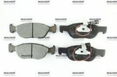 Fren Balata Marea 96-07 / Brava 95-02 / Bravo 95-04 / Alfa 145 94-01 Fişli Ön 9948623