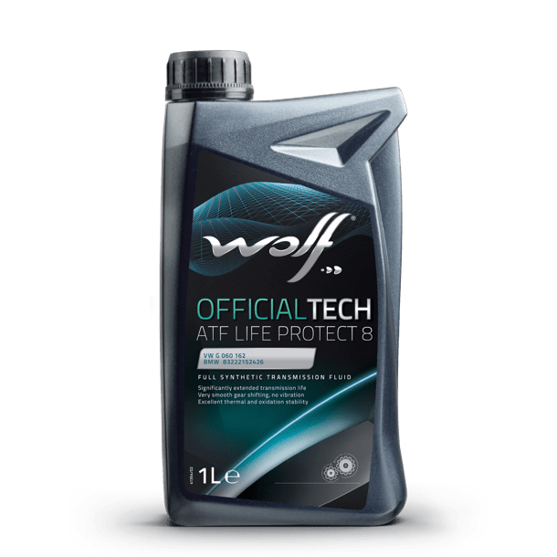 WOLF TAM SENTETİK ŞAZIMAN YAĞI OFFICIALTECH ATF LIFE PROTECT BMW 8HP YEŞİL 1LT 83225A12A00L