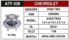 Chevrolet Porya Arka Aveo N.B Absli  13500592 13500586