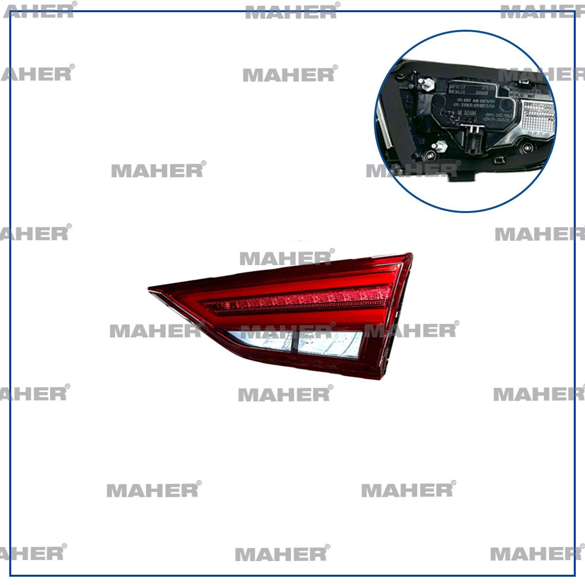 STOP LAMBASI A3 17-20 SEDAN LEDLİ İÇ SAĞ