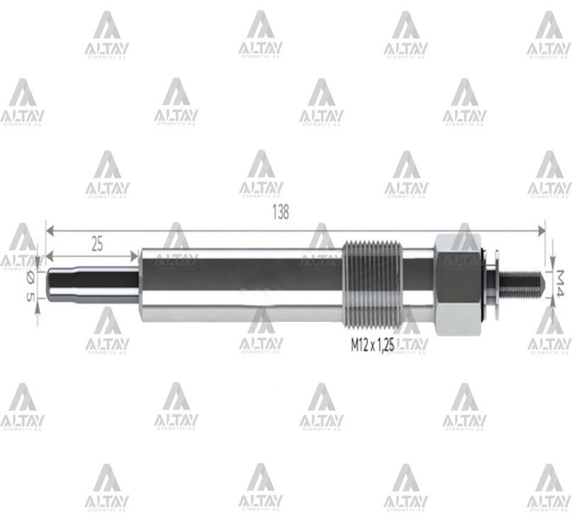 Kızdırma Bujisi (Isıtma) Nkr-55 / D-Max 04=> / J.9 11V 8941401152