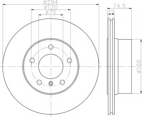 Fren Aynası Arka 2.5-3.0 E85 2003-08 - 34216794303