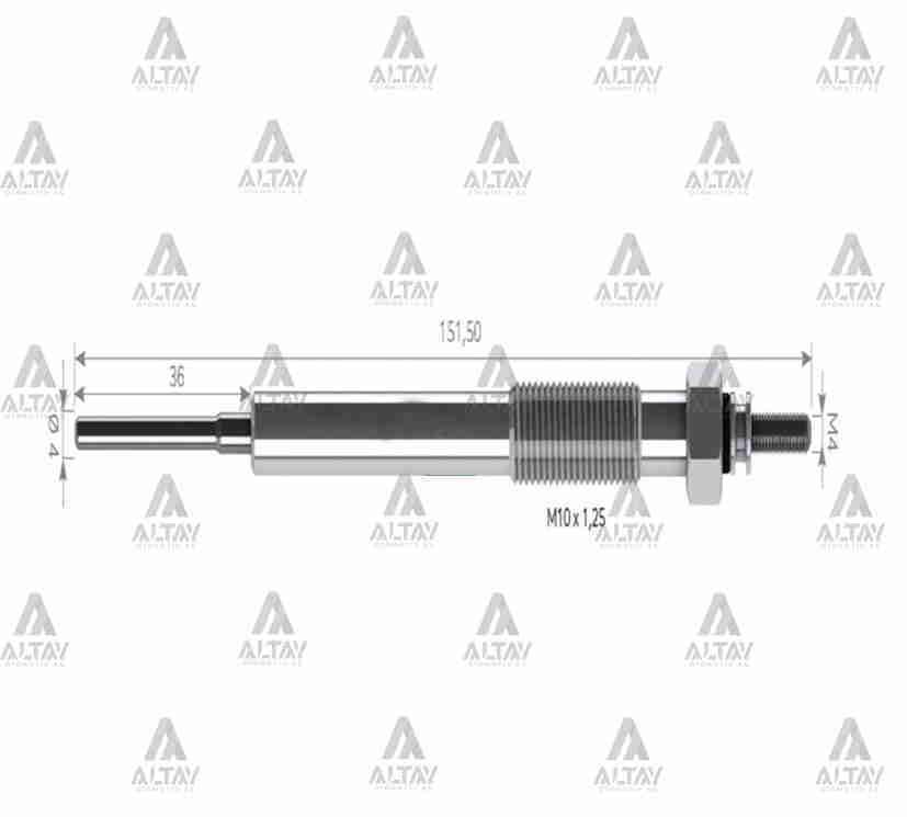 Kızdırma Bujisi (Isıtma) Tfr / D-Max 07=> 3.0 L 11V. 8981748980