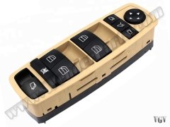 Cam Düğmesi X164 W251 Ön Sol; Bej (Katlamalı Ayna) - 2518300590BG