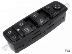 Cam Düğmesi X164 W251 Ön Sol; Siyah - 2518300190BK