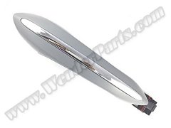 Kapı Kolu F10+LCI F01+LCI Arka Dış Sol (Düz) Beyaz - 51217231933