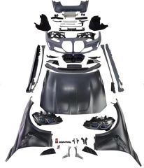 Komple Gövde Kiti F32 F34 F36 [DONUSUM => G82] 2B2-Çıkış, Mrşp-li, Panj-lu, Egz.Uçlu, Kaput/Çamurluk, Farlar -///M4-