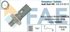 Yağ Müşiri AFN-AVG Gri T5 1996-10 - 038919081M