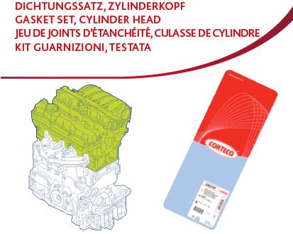 Takım Conta Tk-Contasız XUD9-XUD9TE Partner-Berlingo 1997-00 - 0197.H4