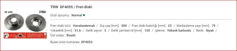 BMW E46 ÖN DİSK HAVA SOĞUTMALI TAKIM 34116864058