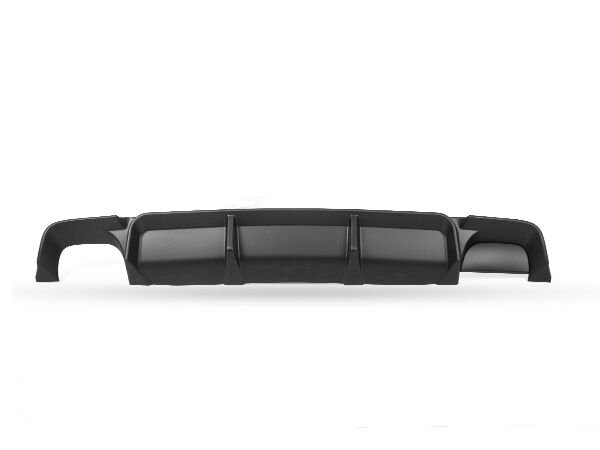 Tampon Difüzörü E39 Arka; Mat-Siyah <OO> Egz.Çıkışlı -///M-Sport- 1996-03