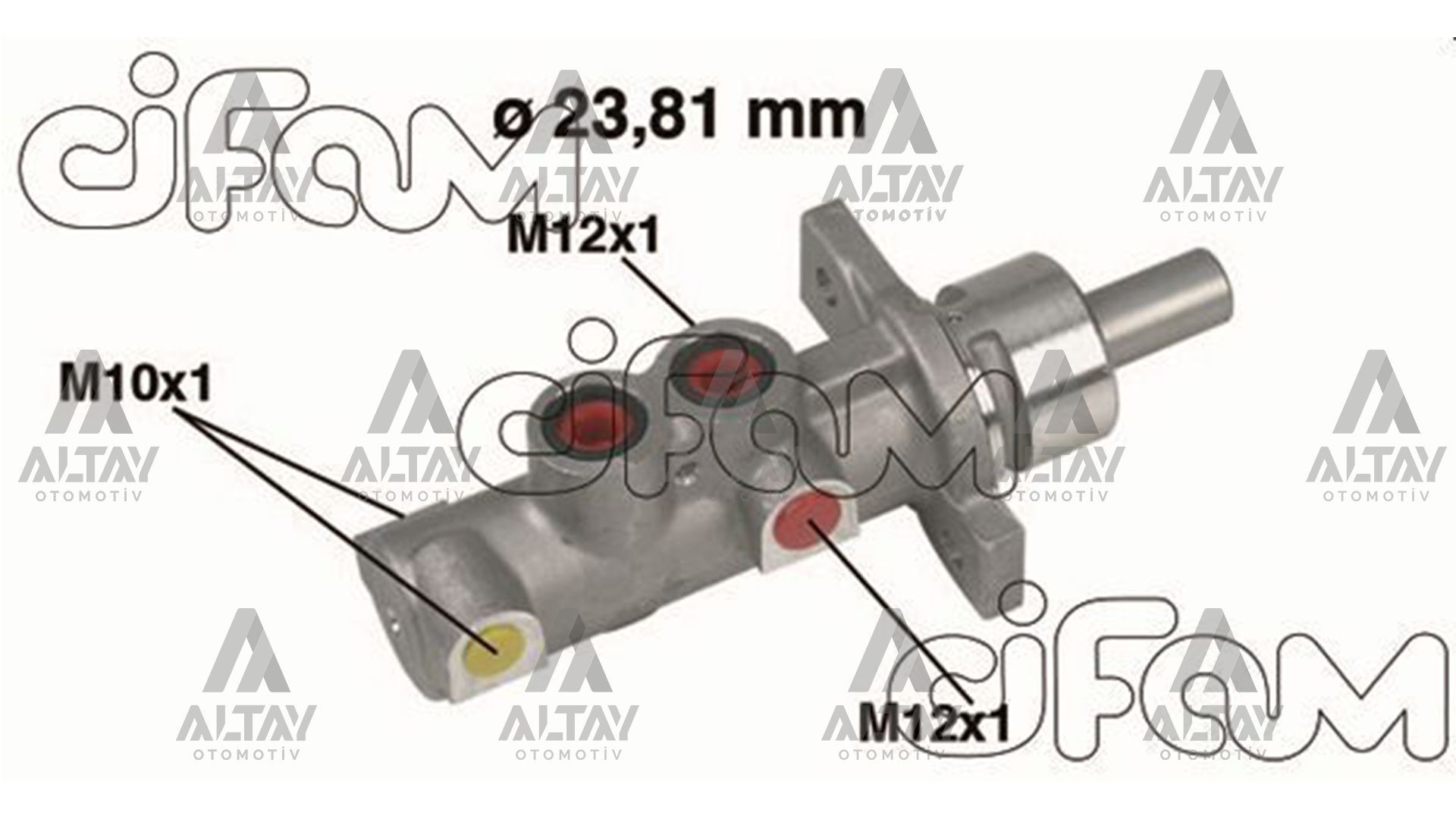 FREN ANA MERKEZ PARTNER 96-08 / BERLİNGO 96-08 / 306 93-02 DÖKÜM 23,81mm