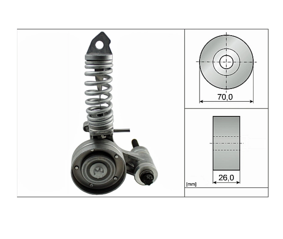 OPEL ASTRA G-J CORSA C-D Z14XEL-XEP-A14XEL-NET V KAYIŞ GERGİSİ 1340085
