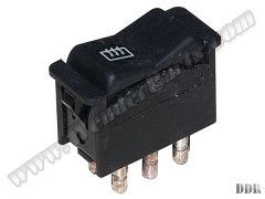 Cam Isıtıcı Düğmesi W123 W126 Arka - 0008206110