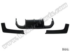 Tampon Difüzörü F30+LCI (Set) Arka (2-Çıkış) Piyano Siyah -///M-Vorsteiner- - 51192350697VRS