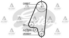 TRİGER SETİ MASTER / MOVANO / DUCATO / JUMPER / BOXER / DAILY 2.5D-2.5TD-2.8DTI 152 DİŞ