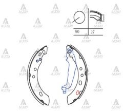 Fren Balata Mıcra 92-01 Pabuç Arka 440606F625