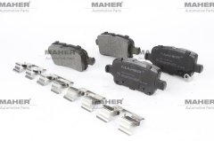 Fren Balata Astra K 15=> / Insıgnıa B 17=> (15-16 Jant) Arka 39037199