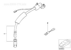 AKÜ KABLOSU E39/E38 DİZEL BMW 12421733939