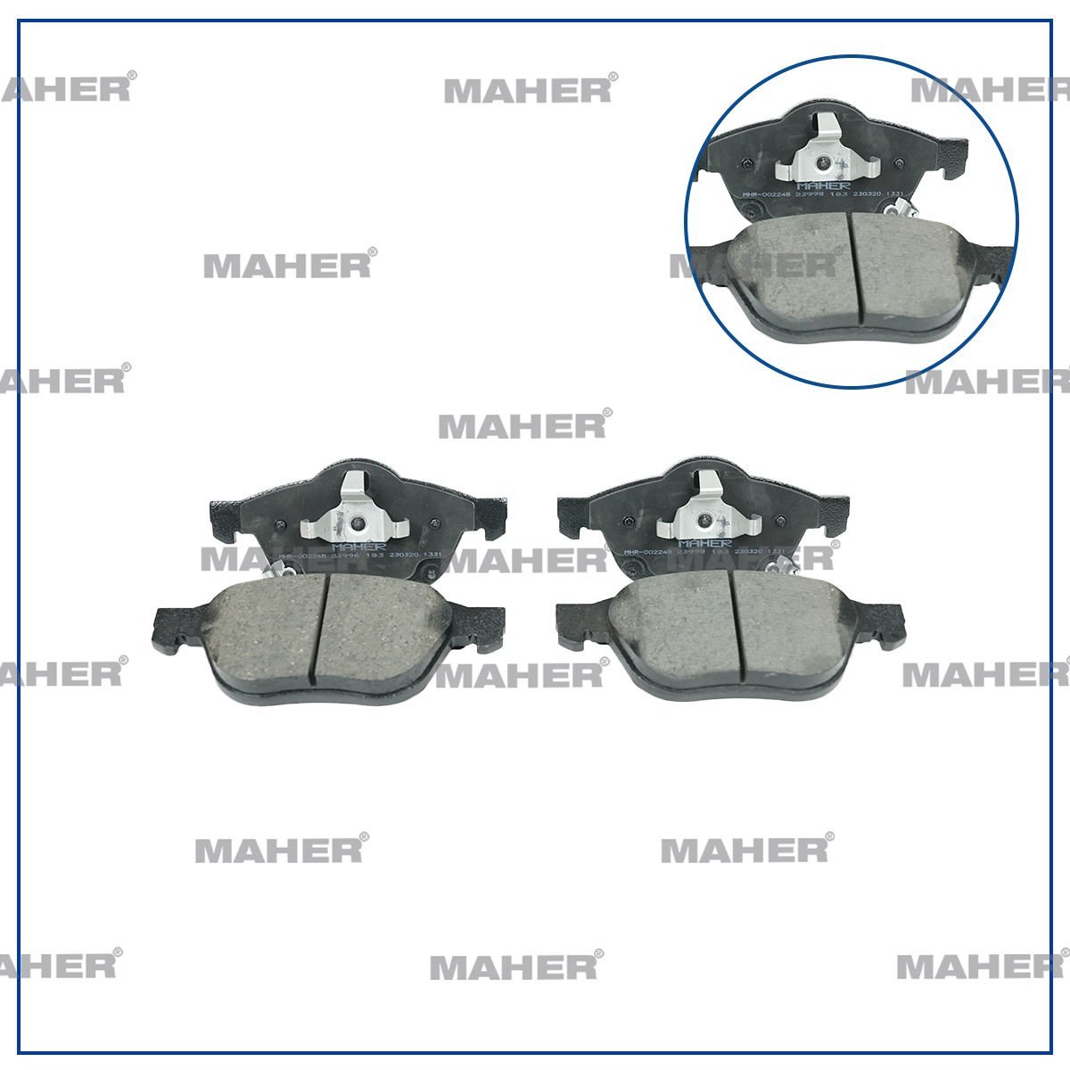 FREN BALATA AVENSIS 00-02 1.6 / 1.8 BENZİNLİ / 2.0 DİZEL ÖN ECO
