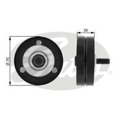 Opel V Kayış Gergi Rulmanı Z1,7Dth Corsa C 1854421 38940Plzd00 6854427 97184930 98012238