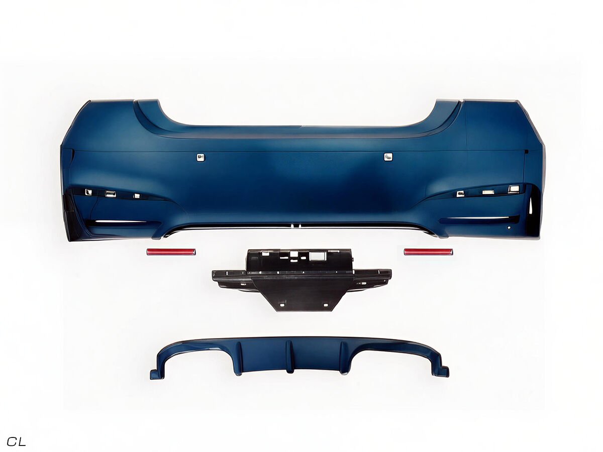 Komple Tampon F32+LCI Arka; PDCli, <OO-OO> Egz.Çıkışlı -///M4- 2013-20