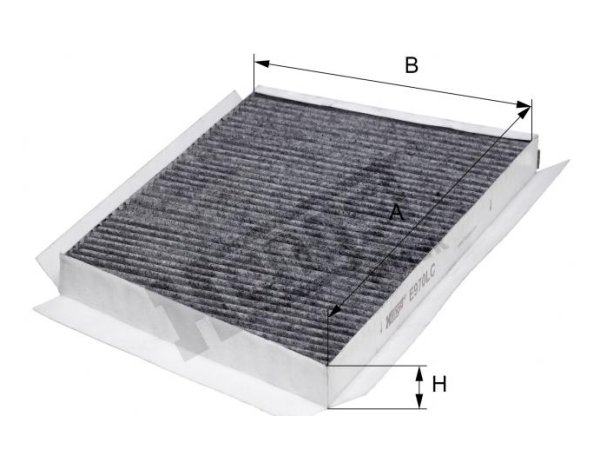 Klima Filtresi W203 Karbonlu - E970LC