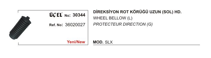 DİREKSİYON KÖRÜĞÜ SOL 30344 SLHİDROLİK DİREKSİYON