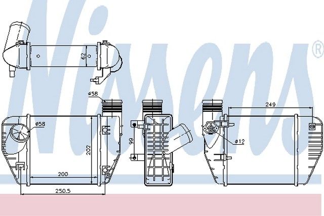 İnterkol Radyatörü A6 2.0Tdi 4F0145805AD