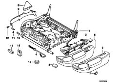 KOLTUK BAKALİT BMW 52108238479