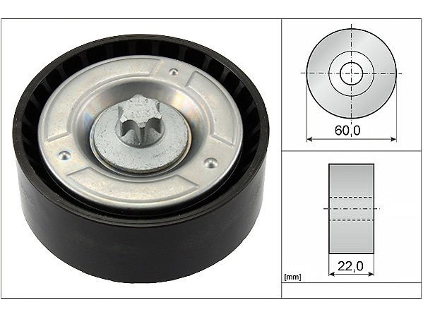 M.BENZ  W117-156-176-246 OM651 V-KAYIŞ AVARE RULMAN A6512001470