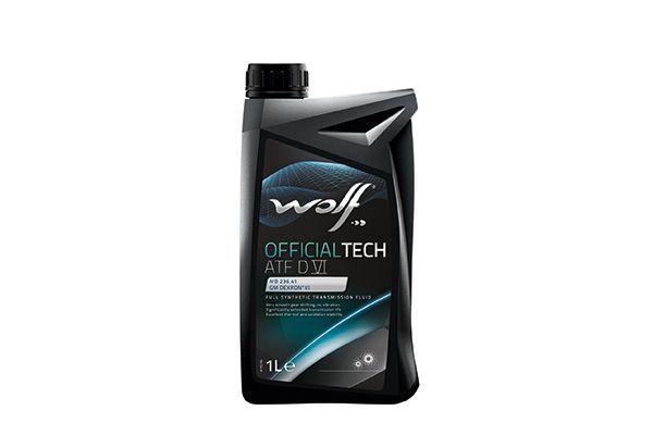 WOLF TAM SENTETİK ŞAZIMAN YAĞI OFFICIALTECH ATF M.BENZ 1LT KIRMIZI DEXRON VI 0019896803