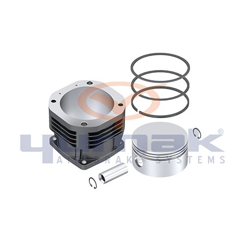 Kompresör Set (Gömlek+Piston+Segman) 100Mm 3031/2631 Kuru Tip 4411300008 RK.01.004