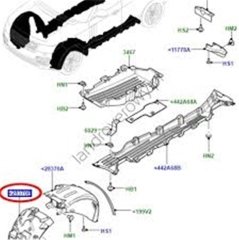 ÇAMURLUK DAVLUMBAZI ÖN L LAND ROVER LR116780