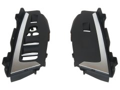 Cam Düğme Çerçevesi X3:G08 Ön (Set); Siyah - 6999285/506