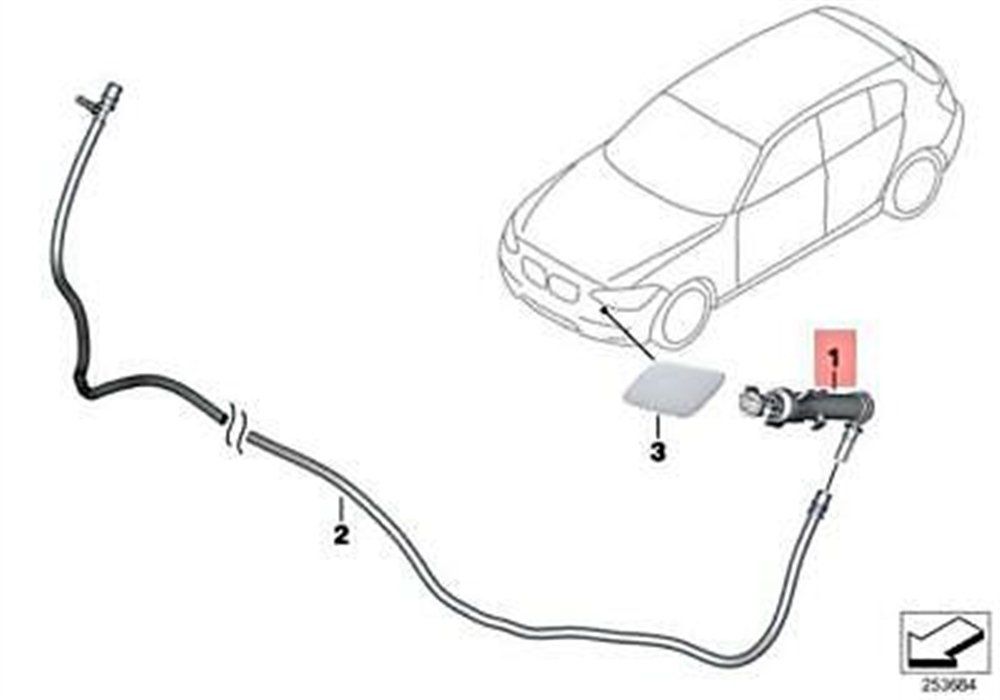 FAR FİSKİYE MOTORU F20 LCİ SOL BMW 61677430897