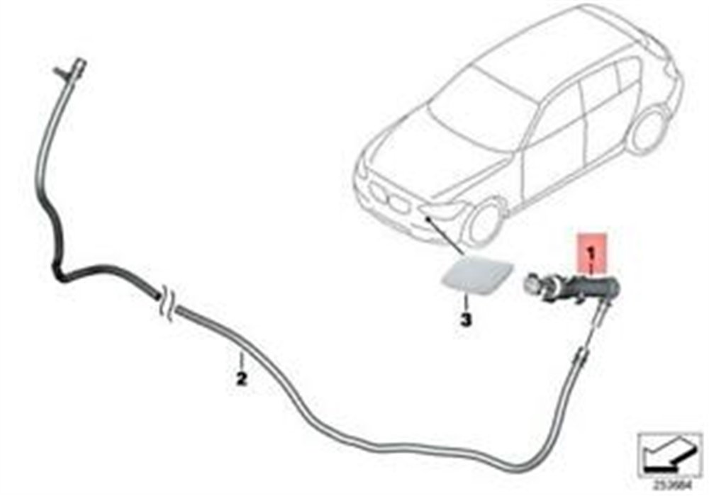 FAR FISKİYE MOTORU F20 LCİ SAĞ BMW 61677430898