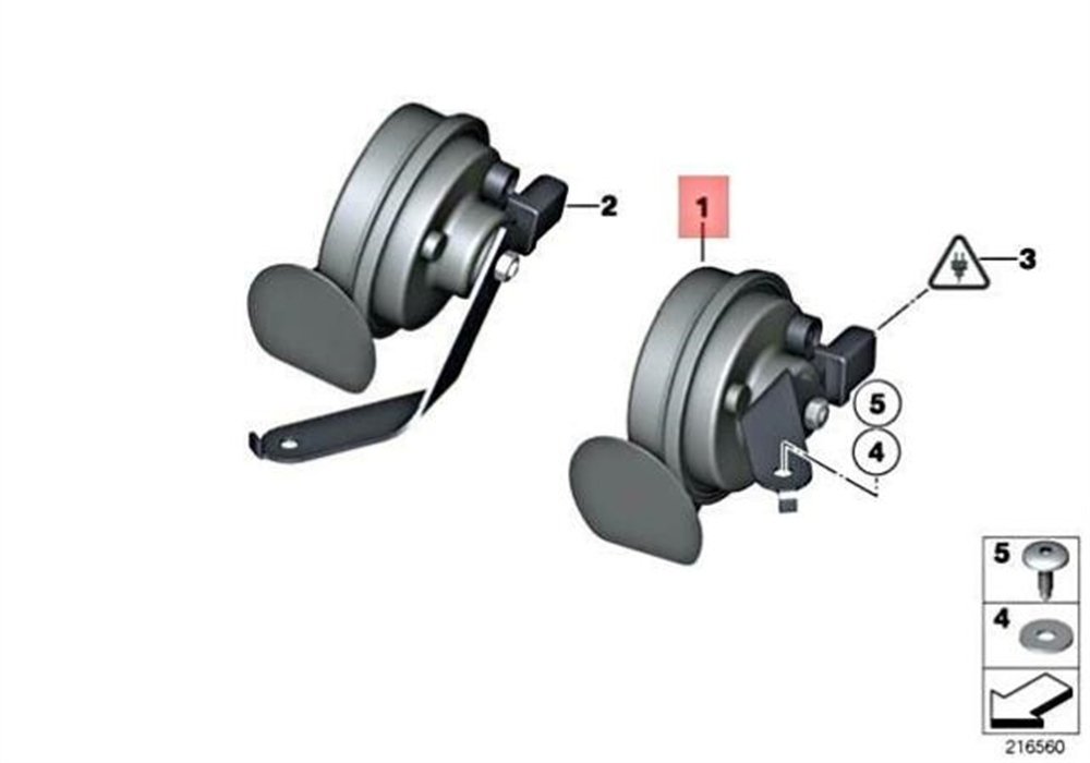 KORNA F01/F02/L BMW 61337284482