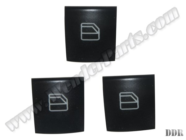 Cam Düğme Kapağı W169 W245 W164 X164 W251 Ön Sağ; Arka Sol/Sağ; (Set:3ad) - 2518200510P1