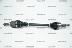 Aks Komple Ön Kangoo Iı 08=> / Sol 1.5Dcı 5 İleri M-T 675Mm - 391017321R