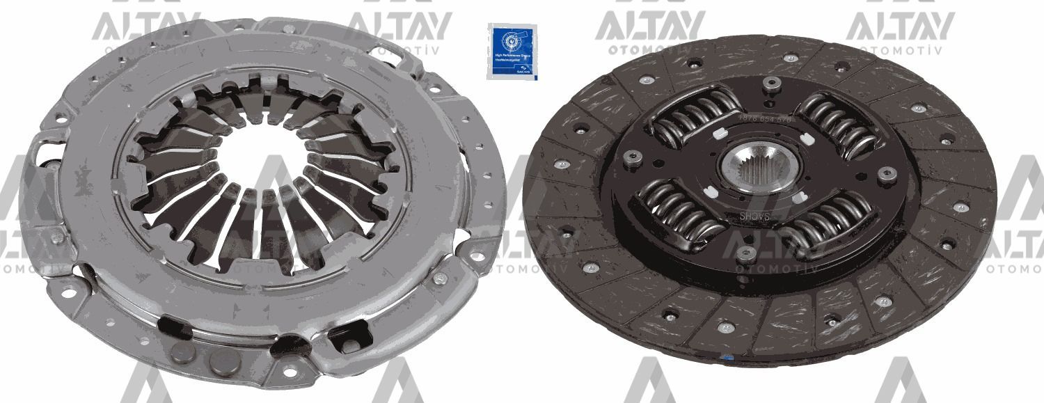 DEBRİYAJ SETİ LACETTI 04=> F14D3-F16D3-F18D3 RULMANSIZ