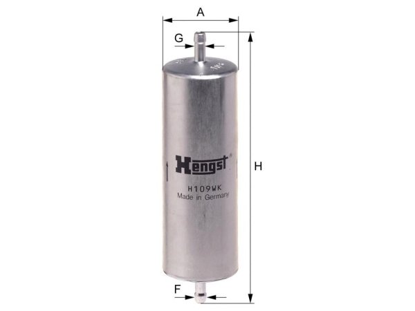 Yakıt Filtresi M20 M40 M42 M43 M60 M70 [E30 E34 E36] - H109WK